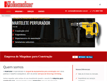 Tablet Screenshot of holemaker.com.br